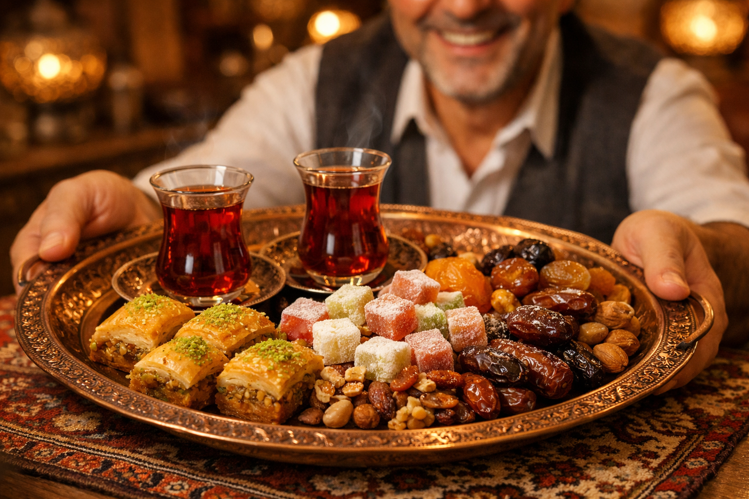 Turk misafirperverlik ve ikram gelenegi